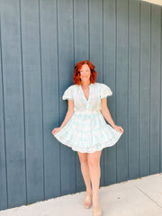 Arrie Plaid Ruffle Mini