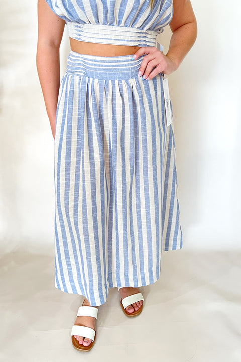 Cambria Linen Skirt