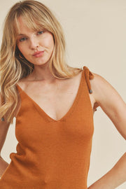 Eliana Shoulder Tie Tank