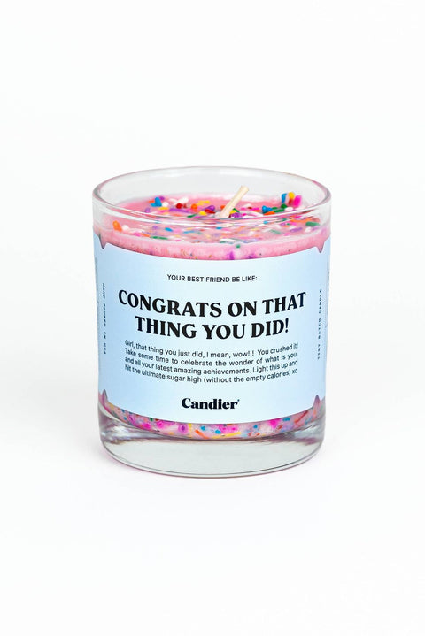 Ryan Porter | Congrats Candle