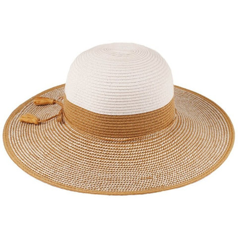 Paper Braid Mixed Color Sunhat