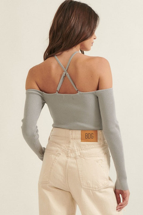 Edmund Ribbed Sweater Bodysuit