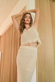Dalia Crochet Top