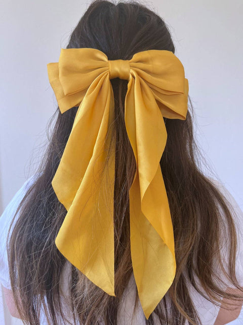 Long Satin Bow