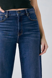 Logan Dark Wash Clean Stretch Dad Jean