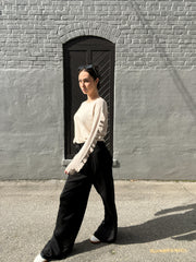 Maeve Pullover with Ruffles