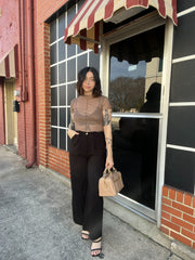 Samira Mesh Fabric Top