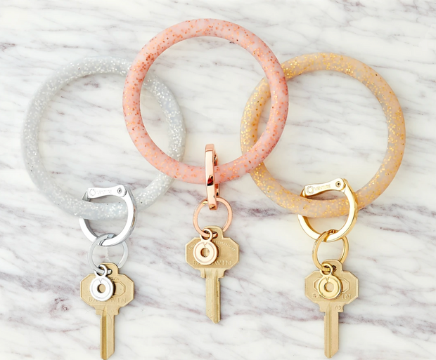 Silicone Big O Key Ring