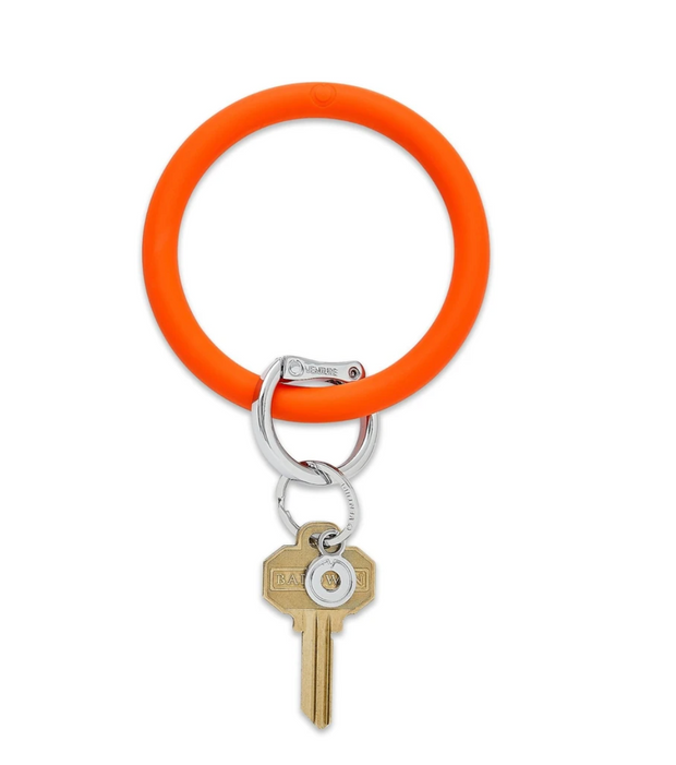 Silicone Big O Key Ring