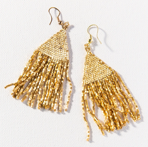 Luxe Petite Fringe Earring