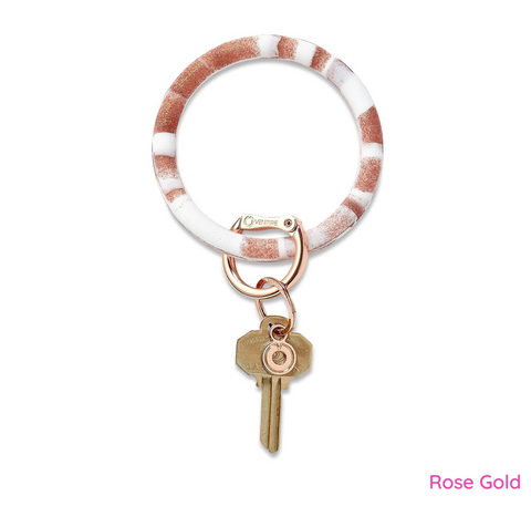 Silicone Big O Key Ring