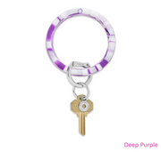 Silicone Big O Key Ring