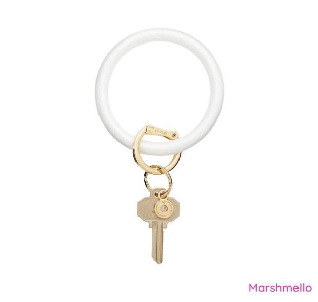 Silicone Big O Key Ring