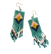 Square Seed Bead Earring