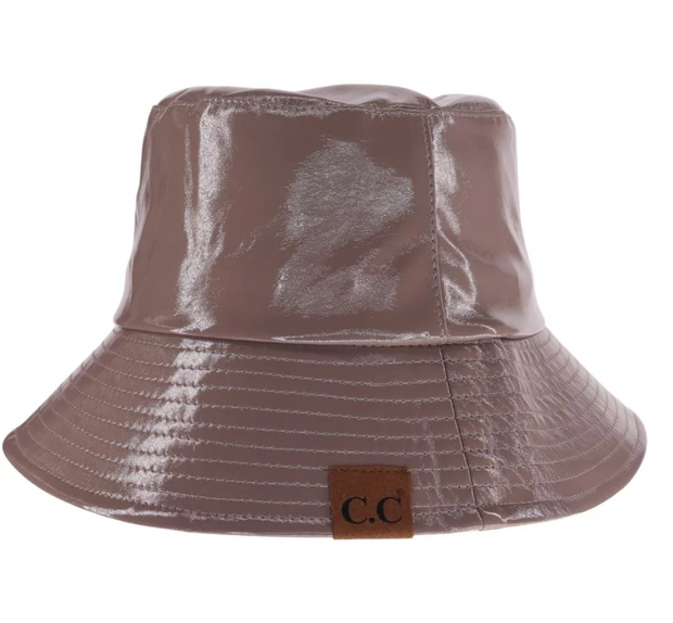 Vegan Leather C.C Bucket Hat
