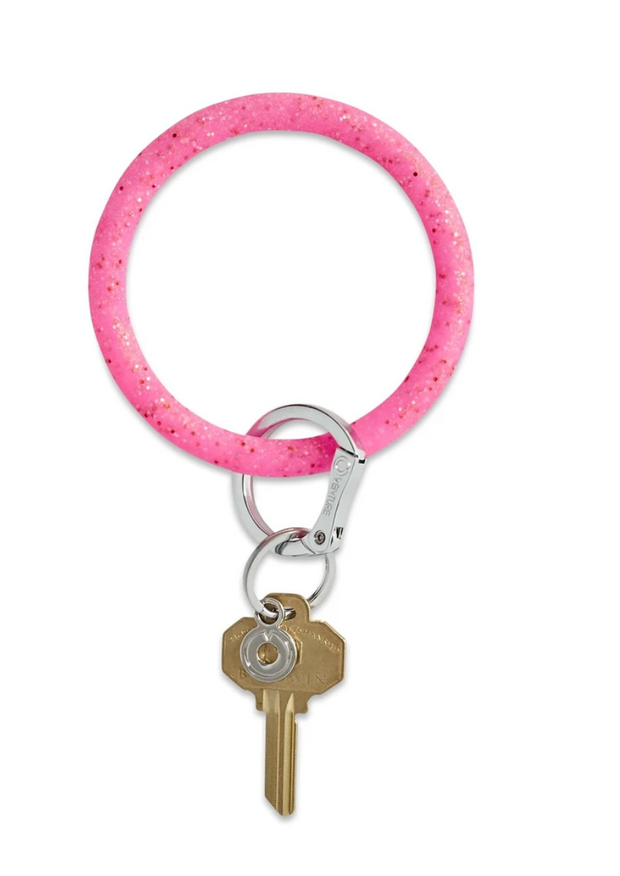 Silicone Big O Key Ring