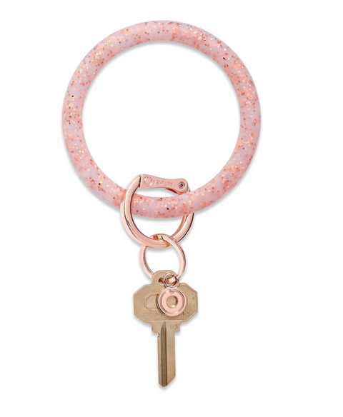 Silicone Big O Key Ring