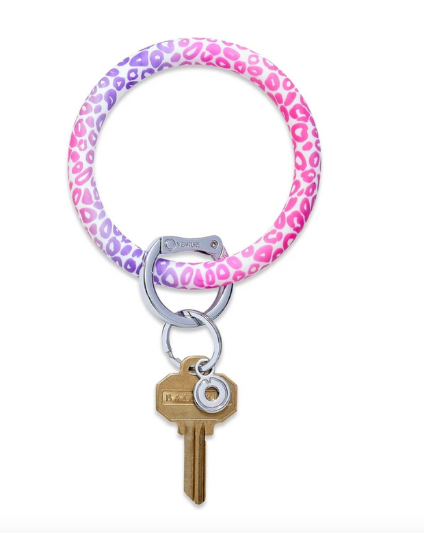 Silicone Big O Key Ring
