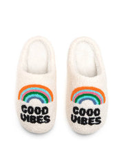 Good Vibes Slippers: MIXED 2- S/M and 2 M/L