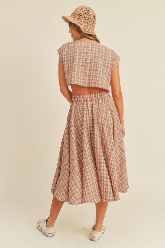 Tatum Plaid Set