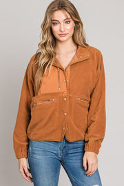 Oliver Fleece Button Down Jacket
