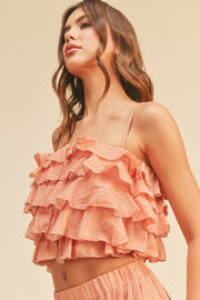 Cameron Ruffled Top
