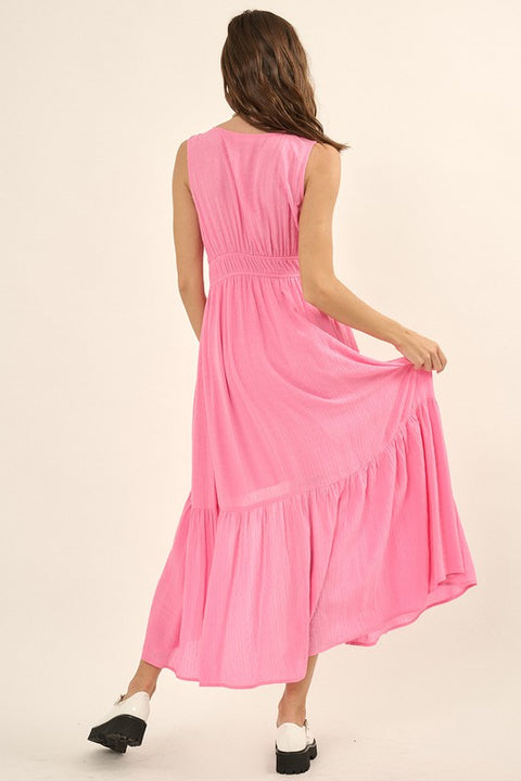 Charli Smocked Bodice Midi