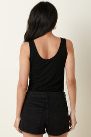 Skyla Button Up Front Bodysuit