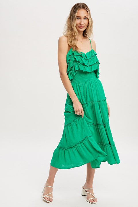 Harley Tiered Midi Dress