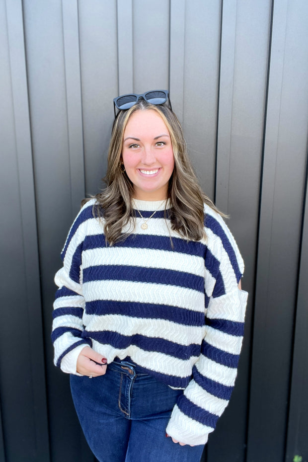 Atlas Striped Sweater
