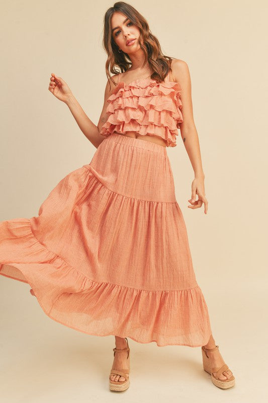 Cameron Ruffled Top