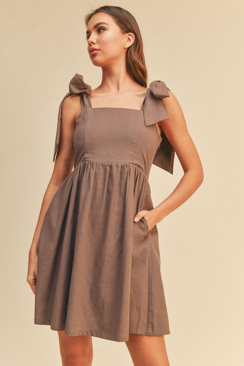 Stella Espresso Dress