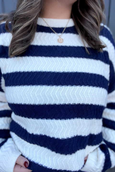 Atlas Striped Sweater