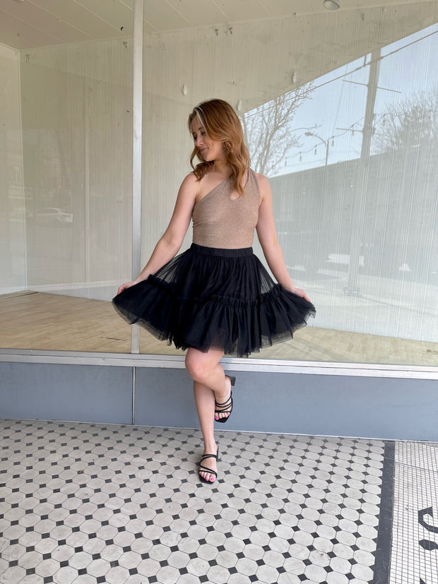 Jaylani Tulle Mini Skirt