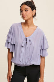 Adley Ruffled Top