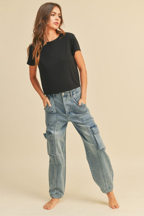 Wesley Round Neck Top