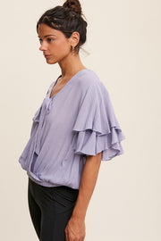 Adley Ruffled Top