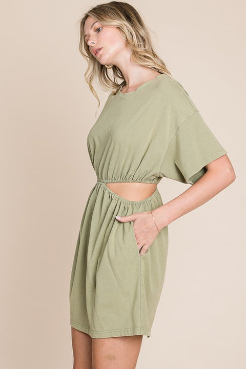 Asher Washed T-Shirt Dress