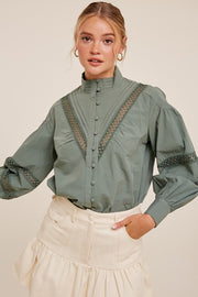 Junie Eyelet Blouse