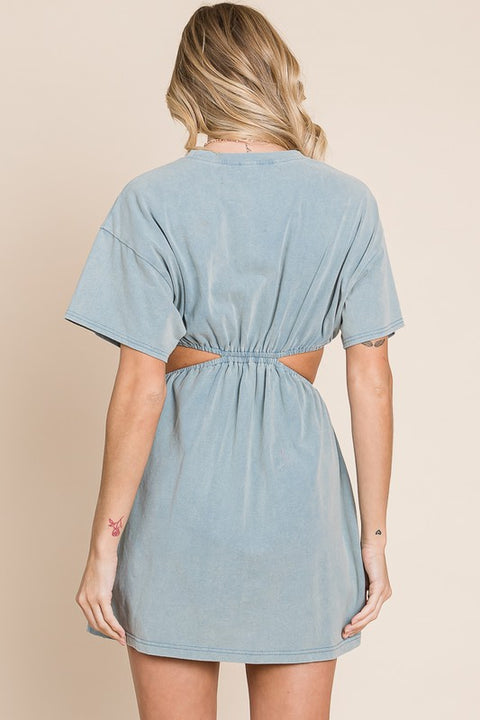 Asher Washed T-Shirt Dress