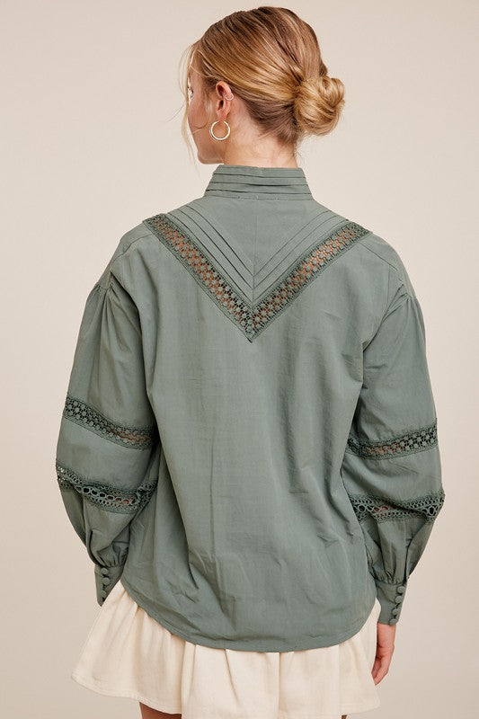 Junie Eyelet Blouse